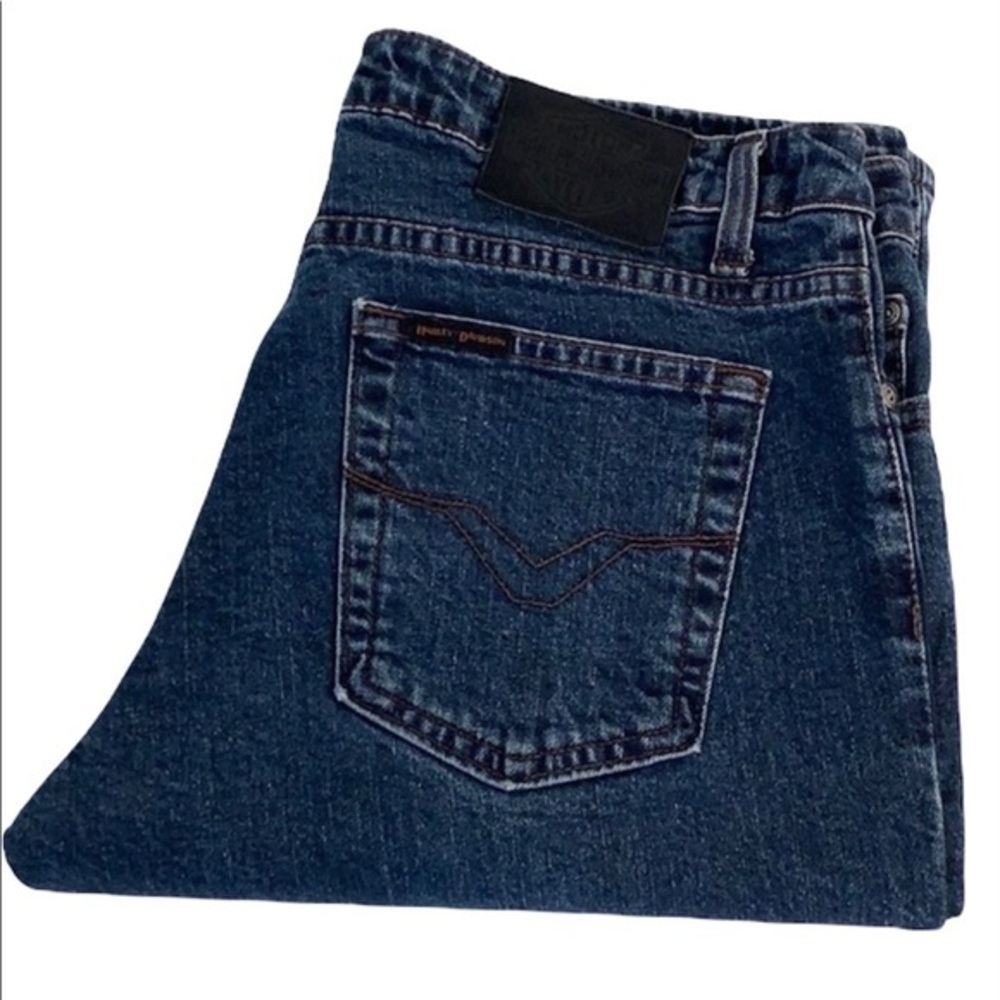 Harley Davidson high rise dark wash jeans SZ 12